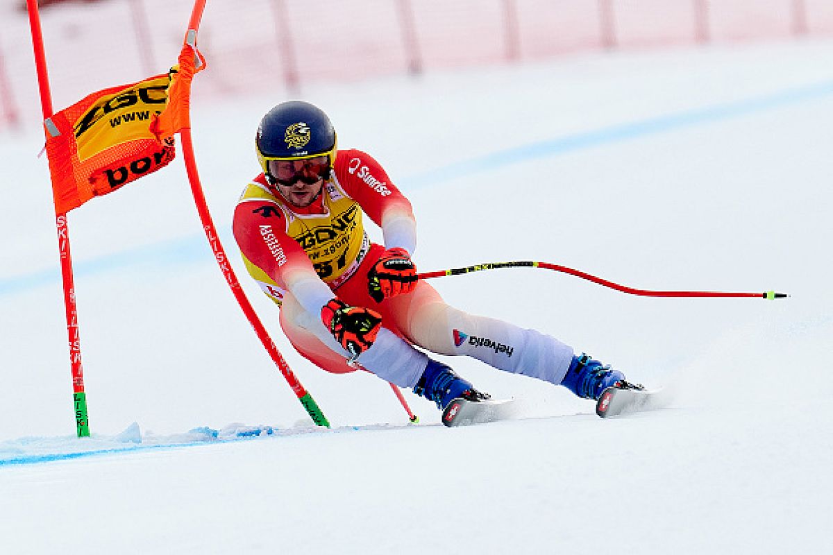 Successful downhill in Bormio for Murisier and Kohler