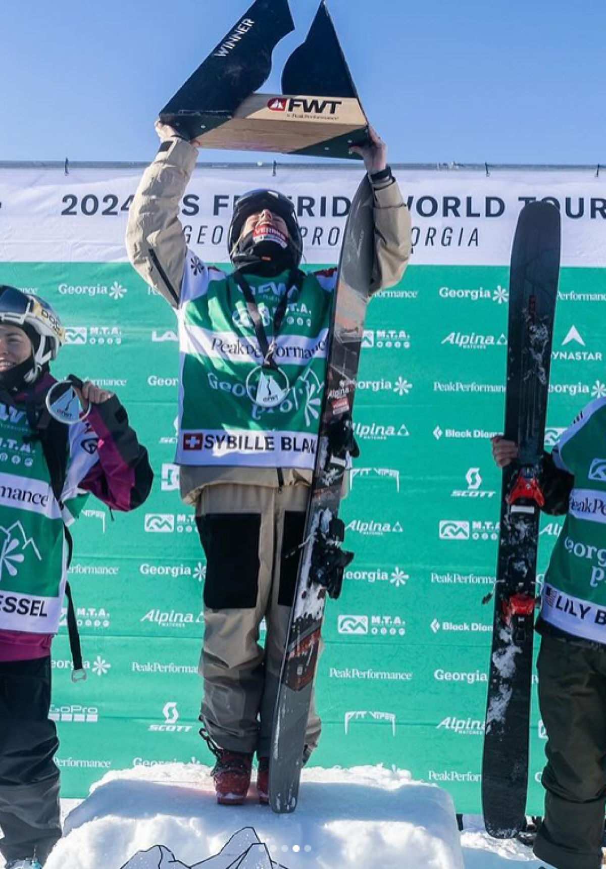 Sybille wins the GEORGIA PRO of the FWT